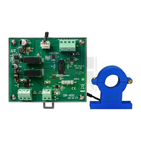 ICP DAS Датчик силы тока + нормализатор напряжения DN-831I-100V-50A CR ...