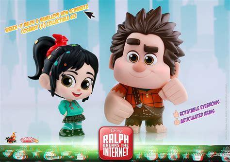 Hot Toys COSB 無敵破壞王 網路大暴走破壞王雷夫 雲妮露凡史威茲 Wreck It Ralph Vanellope von Schweetz