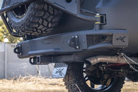 Бампер силовой задний BMS ALFA для Тойота Прадо 150 2009-2021 в наличии!