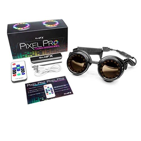 Glofx Led Pixel Pro Goggles Epic Modes Programmable