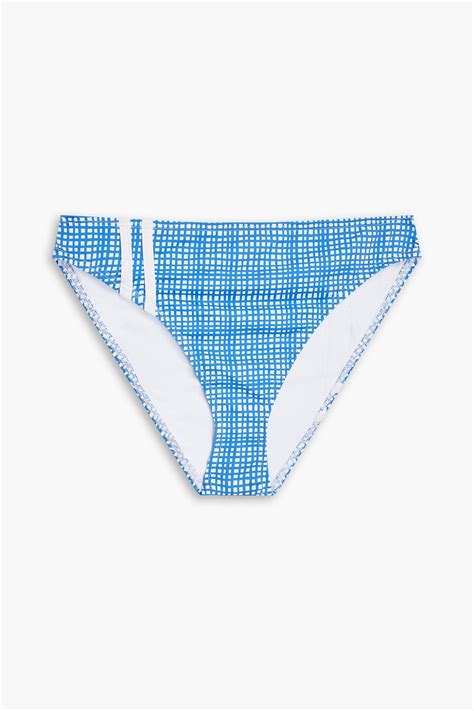 SOLID STRIPED Halbhohes Bikini Höschen mit Print THE OUTNET