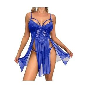 Generico Sexy Lingerie Donna Hot Intimo Sexy Donna Hot Sesso Aperto Sexy Da Donna In Pizzo Nero