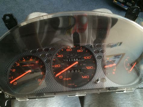 Ek Honda Civic Vti Ek4 Ukdm Speedometer Amber Dials Cluster Jdm Si Ek9 Free Shipping And Return