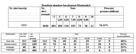 Unul Din Doi Elevi De Clasa A Viii A Nu A Luat La Simularea Evalu Rii
