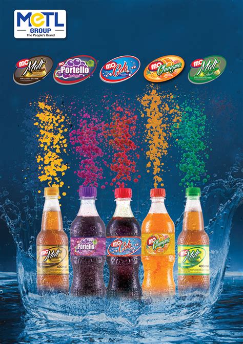 Carbonated Soft Drink Poster Behance