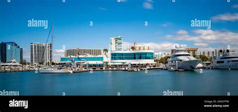 Sarasota Waterfront From Bayfront Park In Sarasota Florida Usa Stock
