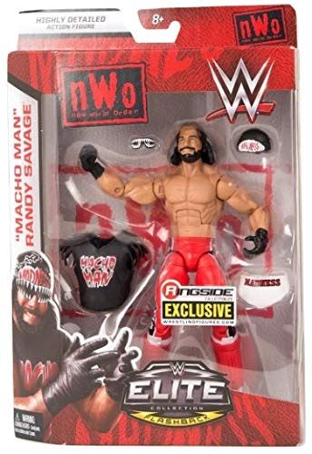 Ringside Nwo Wolfpac Macho Man Randy Savage Wwe Elite Exclusive