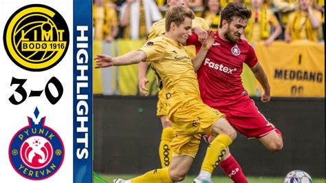 Bodø Glimt vs Pyunik Yerevan 3 0 Highlights Europa Conference League