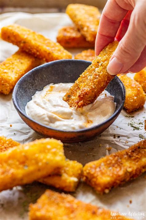 breaded polenta fries appetizer addiction