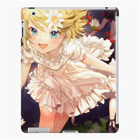 Sexy Kagamine Rin Waifu Kawaii Hot Vocaloid Lewd Anime Girl Loli Lolita Ipad Case Skin For