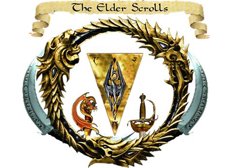 The Ultimate Elder Scrolls Logo (First attempt to put all of the Elder ...