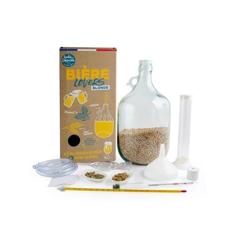 Kit de brassage bière blonde bio 4L Radis Capucine