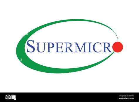 Supermicro Logo White Background Stock Photo Alamy