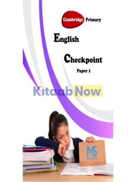 Cambridge Primary English Checkpoint Paper 1 Kitaabnow
