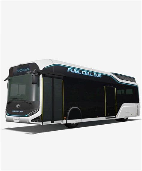 Toyota S Sora Electric Bus Concept Explores Future Of Fuel Cell