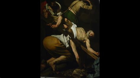 Crucifixión de San Pedro Caravaggio YouTube