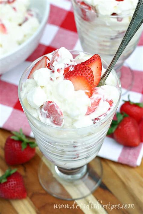 Strawberry Banana Cheesecake Salad Let S Dish Recipes