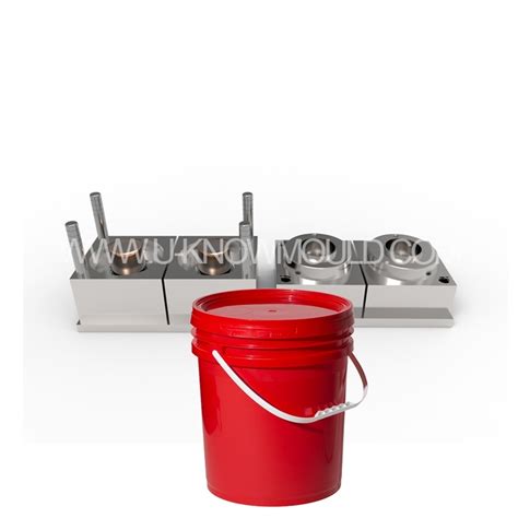 Customized Oil Bucket Mold Plastic Injection Mould For Painting Bucket