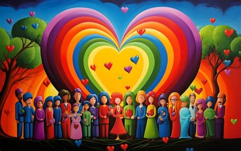 Premium Photo Pride Parade Love Samy Sex Love Lesbian Day Celebrating Lesbian Gay Bisexual