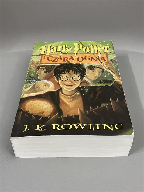 Harry Potter Czara Ognia Mi Kka Okladka Stare Wydanie Koszalin Olx Pl