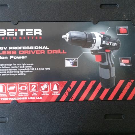 Beiter 16v Cordless Drill Everything Else On Carousell