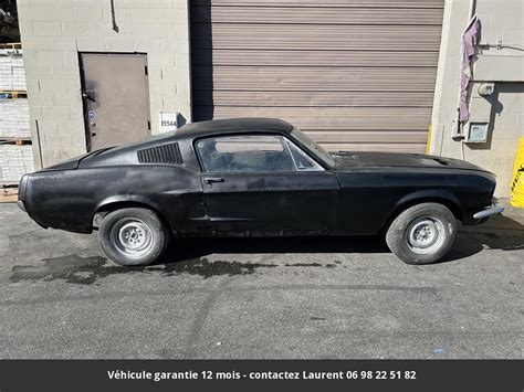 Vente De Ford Mustang Fastback V8 A Restaurer Tout Compris Voiture