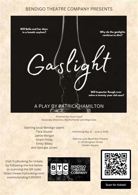GASLIGHT - Bendigo Theatre Company