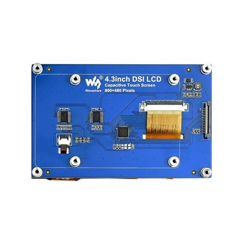 Waveshare 4 3 DSI LCD displej IPS 800480 I2C MIPI DSI dotykový