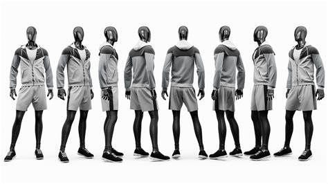 Male Sport Mannequin Collection 3D Model 199 Max Fbx Obj Free3D