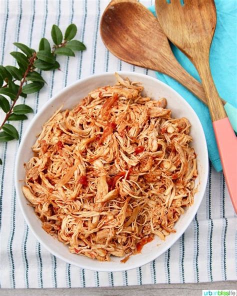 Instant Pot Shredded Chicken Recipe Urban Bliss Life