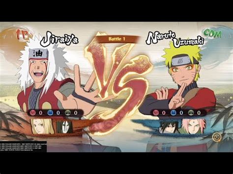 Saninn Vs Team Naruto Shipuden Ultimate Ninja Strom Youtube