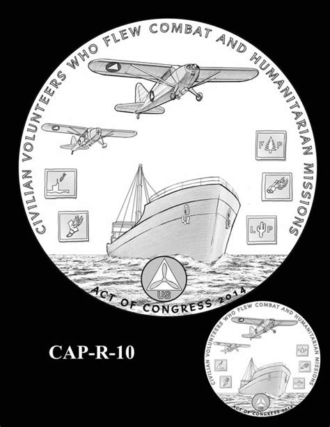 CAP Congressional Gold Medal Design Candidates | CoinNews