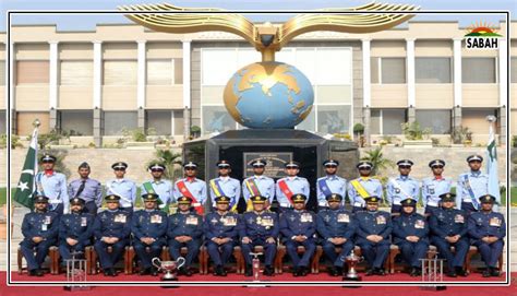 passing  parade held  paf airmen academy korangi creek
