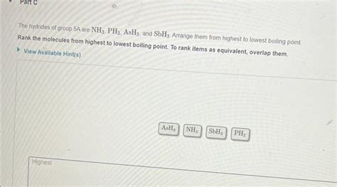 Solved Animation-Hydrogen Bonding Tot 9 Watch the video to | Chegg.com