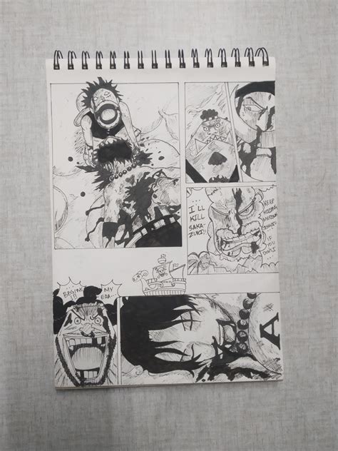 Some of my one piece manga art drawing. Hope u like em. : r/OnePiece