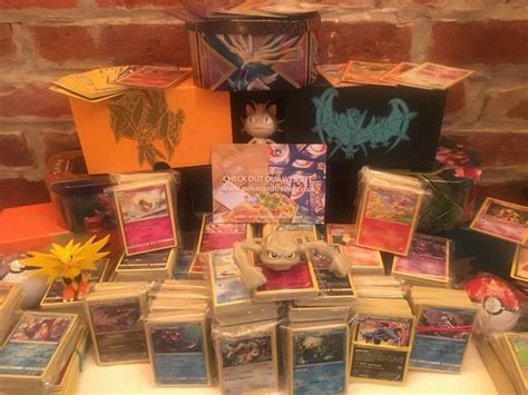 Pokemon Card Bundles Holos Rare Guaranteed Free Day