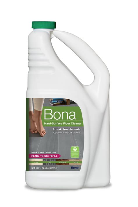 Bona Hard Surface Floor Cleaner Refill Oz Walmart Walmart