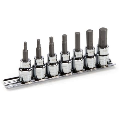 Steelman Jsp Piece Inch Drive Hex Bit Socket Set