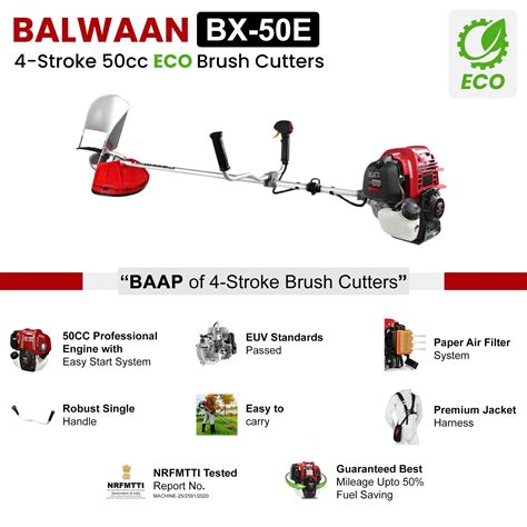 Balwaan Cc Side Pack Crop Cum Grass Cutter Bx E