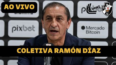 COLETIVA RAMON DIAZ AO VIVO DIRETO DE SÃO JANUÁRIO VASCO DA GAMA X