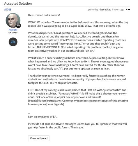 Sims id login errors are preventing players from accessing saves 27