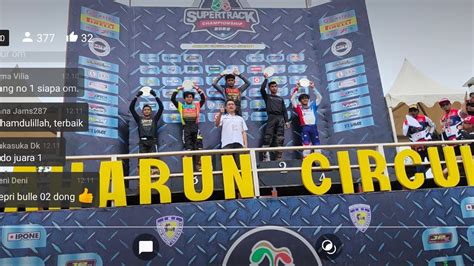 Kelas Bebek Modifikasi Junior Open Moto 2 Ahirnya Aldo Bilkis Juara 1