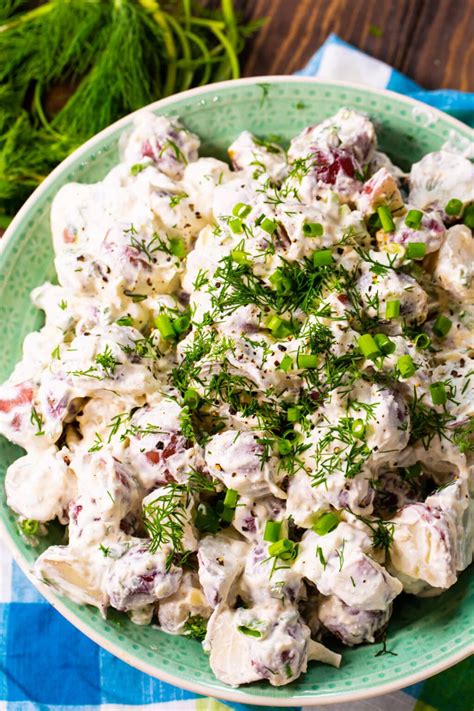 Creamy Dill Potato Salad Spicy Southern Kitchen