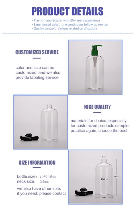 Ml Pet Plastic Spray Bottle G Customized Cylindrical Empty