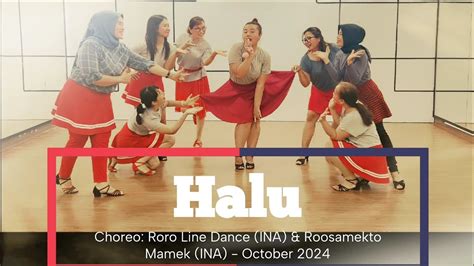 Halu Li E Dance Improver Choreo Roro Line Dance INA