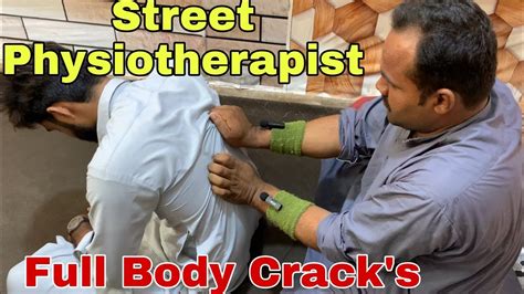 Asmr Street Physiotherapist Head Massage Neck Crack Back Crack