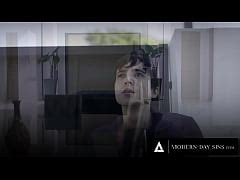 Modern Day Sins Big Titty Milf Lets Scrawny Teen Shoot His Warm Load All Over Her Pawg Ass