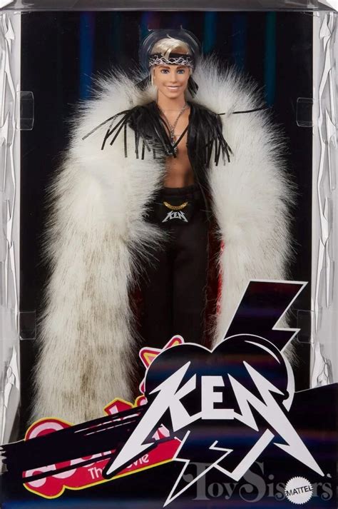 2023 Barbie The Movie Ken Mojo Dojo Faux Fur Doll (HRF31) - Toy Sisters