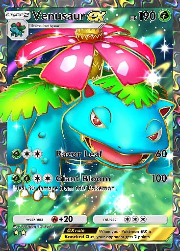 Venusaur ex Super Rare Genetic Apex A1 251 Pokémon TCG Pocket