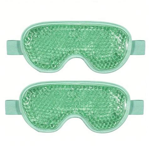 PCS Ice Eye Mask Reusable Hot Cold Compress Gel Bead Eye Mask Cooling Eye Mask Ice Pack For
